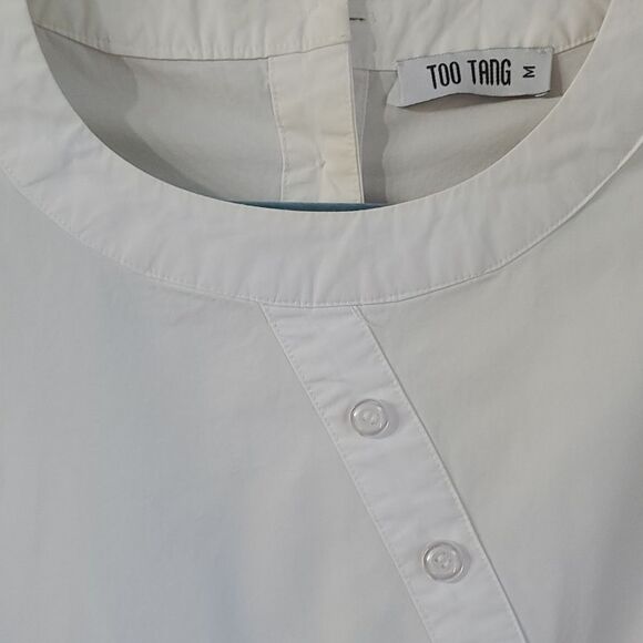 Blouse by TOO TANG, Size medium. Beautiful enbroidery. 3/4 sleeves. Artsy - Picture 2 of 12